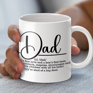 Définition papa tasse à café Wrap PNG, emballage de tasse à café numérique, tasse à café cadeau fête des pères, emballage de tasse 11 oz 15 oz, téléchargement numérique