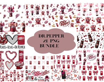 Soda Can Libbey 16oz Glass Cup Wrap - Over 80 png including Variety of Sodas, Highland cows sodas, Candies, Etc.