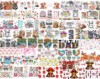 HUGE 16oz Cup Wrap PNG Bundle over 1100 16oz Cup Wrap PNG/Decals Png
