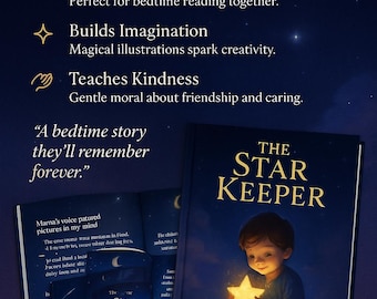 The Star Keeper Children's Storybook: Illustrated Bedtime Story (PDF Download Ages 3-7)