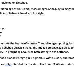 AiCS01 Ai Generated Color Sketches