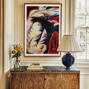 Bold Male Torso Giclée Print: Gay Queer Abstract Art