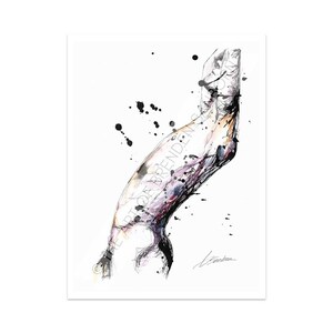 Full Nude Male Naked Men Painting Gay Artwork Best Gift for Married