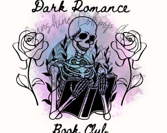 Dark Romance boekenclub PNG, Dark Romance PNG, Dark Romance, Dark Romance boekenliefhebber, Dark Romance boekenliefhebber shirt, Dark Romance cadeau