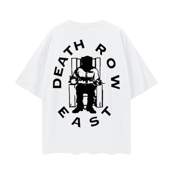 Death Row East 2pac Graphic T-shirt 90s Vintage Hip Hop