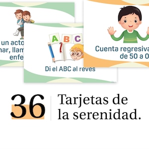 Cartões de Serenidade - Atividades divertidas para combater o tédio e apoiar a gestão emocional das crianças