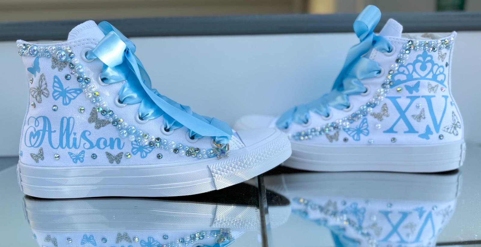 Custom Quinceneras Shoes, Zapatos De Quinceñeras Personalizados