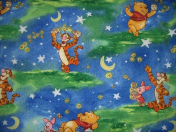 winnie the pooh fleece blanket