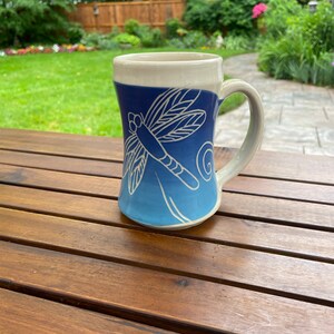 Blue Dragonfly Mug image 6