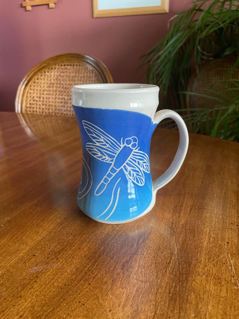 Blue Dragonfly Mug image 3