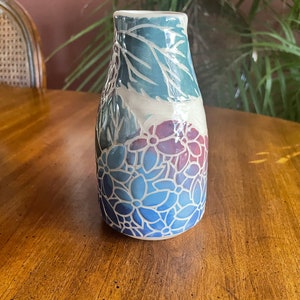 Small Blue Hydrangea Vase image 4