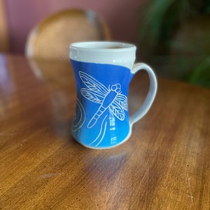 Blue Dragonfly Mug image 1