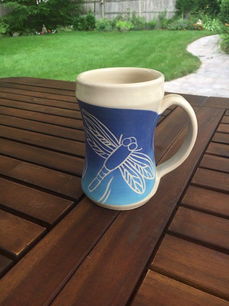 Blue Dragonfly Mug image 9