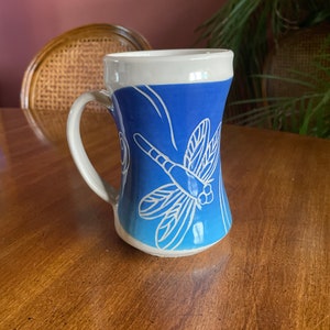 Blue Dragonfly Mug image 4