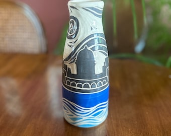 Madison Skyline vase / Handmade / Wisconsin