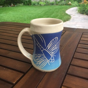 Blue Dragonfly Mug image 7