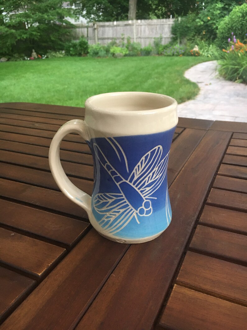 Blue Dragonfly Mug image 7