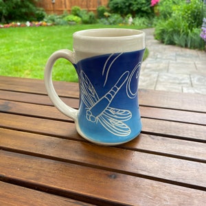 Blue Dragonfly Mug image 5