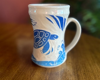 Blue Turtle Mug