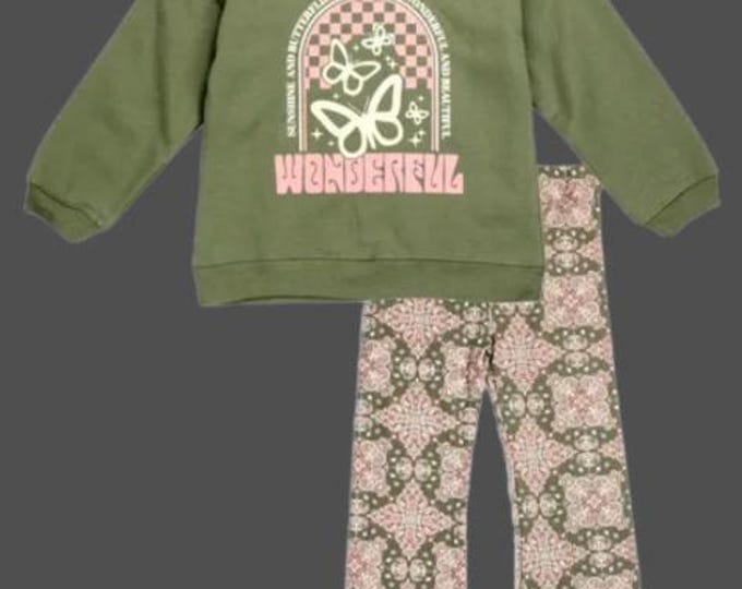 Girls 2T-5T Toddler 2-Piece Fleece Set