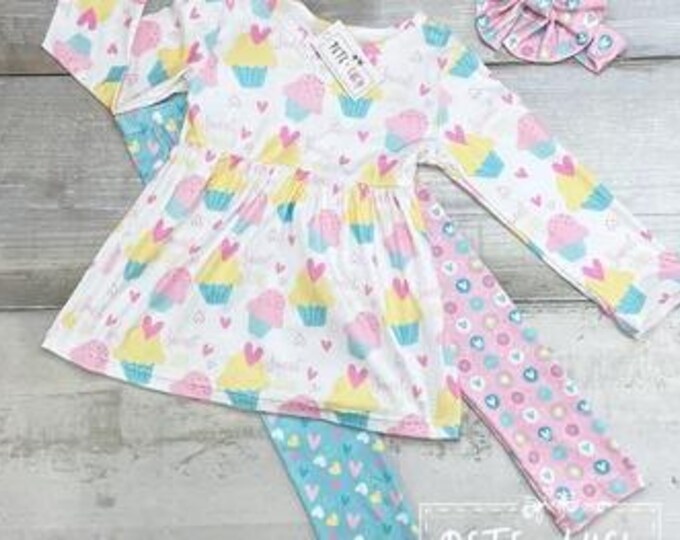 Girls Pete + Lucy Sweet Love Pant Set - Size 4