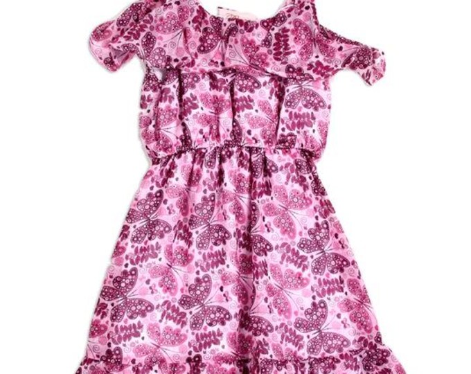 Girls Chiffon Dress