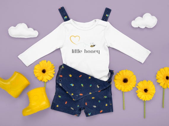 "Little Honey" bodysuit is perfect for baby!