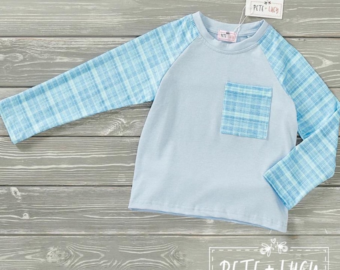 Boys 'Country Denim' Long Sleeve Top