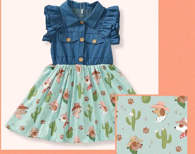 Pete + Lucy Howdy Hounds Dress