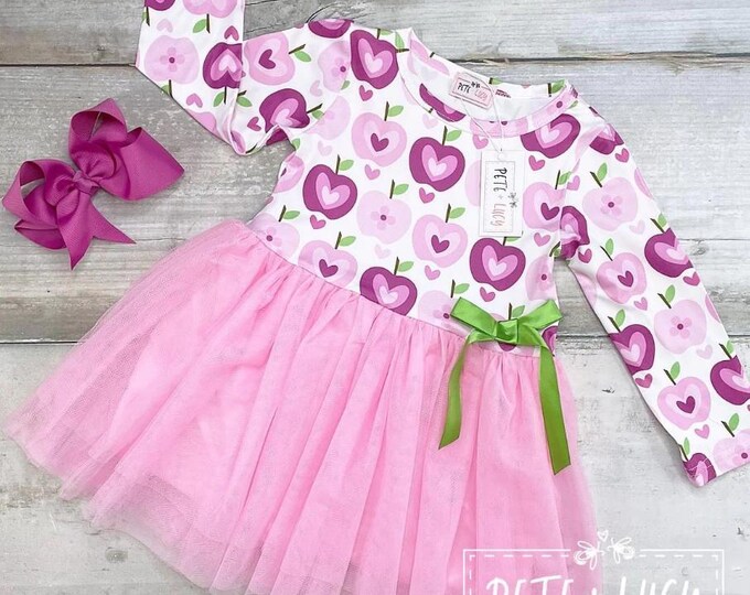 Pete + Lucy Apple A Day Tulle Dress