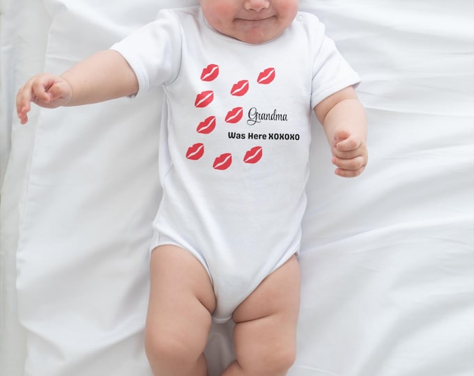 Grandma Was Here Baby Bodysuit