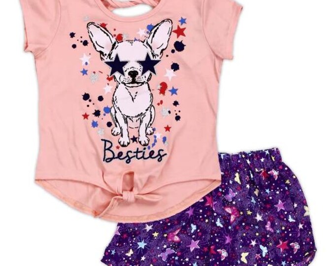 RMLA Girls 4-6X 2-Piece Short Set