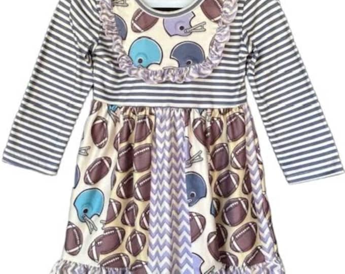 Pete + Lucy Long Sleeve Football Party Dress - Size 5