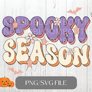 Retro Spooky Season Svg, Happy Halloween svg, Spooky Vibes svg, Trick or Treat svg, Fall Vibes svg, Halloween Shirt svg, Cricut Cut Files