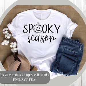 Spooky Season Svg, Happy Halloween svg, Spooky Vibes svg, Trick or Treat svg, Fall Vibes svg, Halloween Shirt svg, Cricut Cut Files