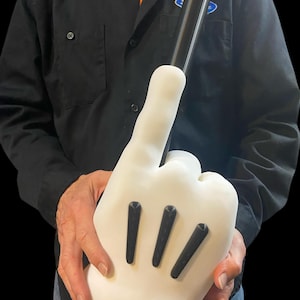 Large Cartoon Hand with Magic Wand - Mickey Style Hand Christmas Tree Topper, Wall Decor, Ceiling Hanging Prop - Disney-inspired Decoration