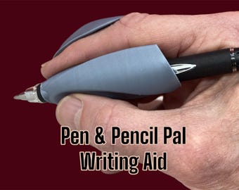 Arthritis Writing Aid Kit: Ergonomic Pen & Pencil Grip with Case