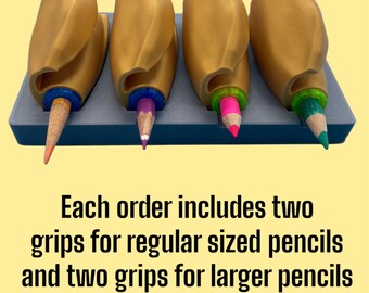 Ergonomic Pencil Grip: Drawing Aid for Arthritis