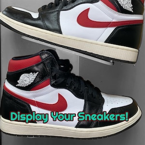 Wall-Mounted Sneaker Display Shelf – Stylish Shoe Storage for Collectors & Enthusiasts – Sneakerhead Decor – Fast Free Shipping in the USA!