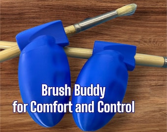 Ergonomischer Pinselgriff: Komfort & Kontrolle für Künstler