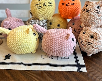 Cute Loaf Crochet Cat