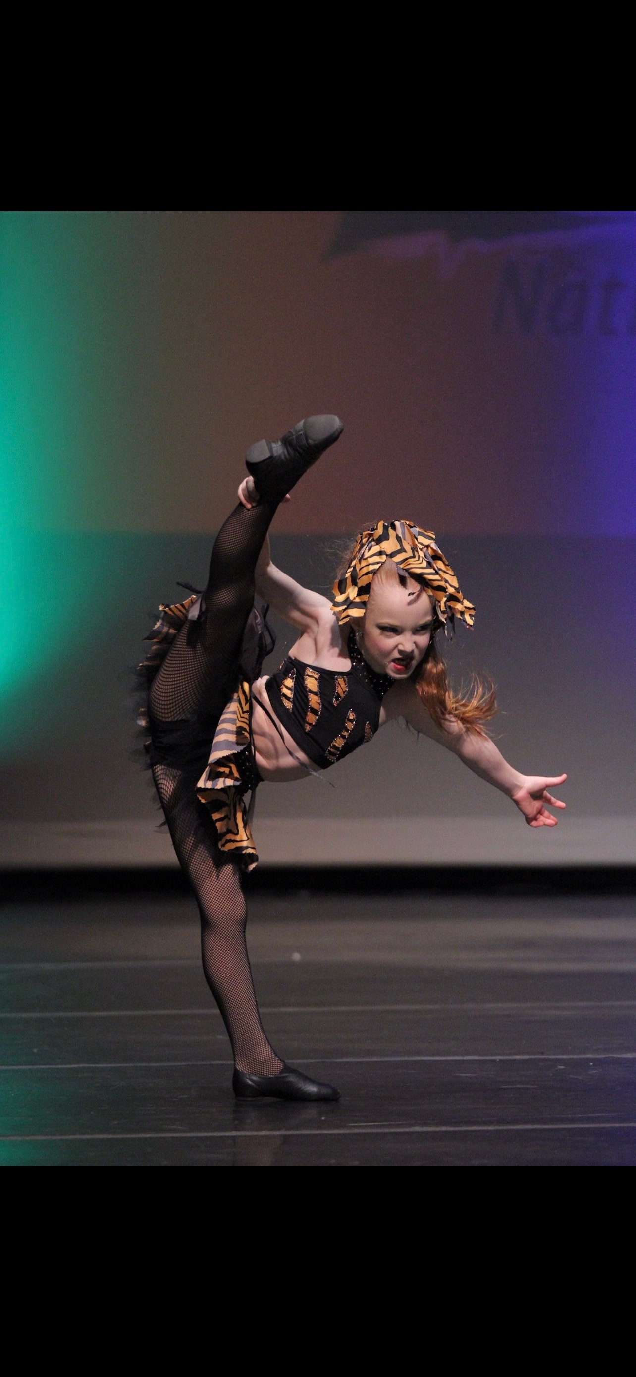 Animal Print Dance Costume Etsy