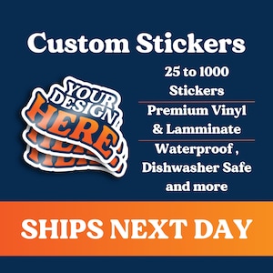 Custom Vinyl Stickers / Die-Cut Stickers / Logo Stickers