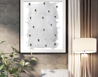 Barristers' Ball Print: Minimalist Lawyer Art, Home Office Decor (Digital Download)
