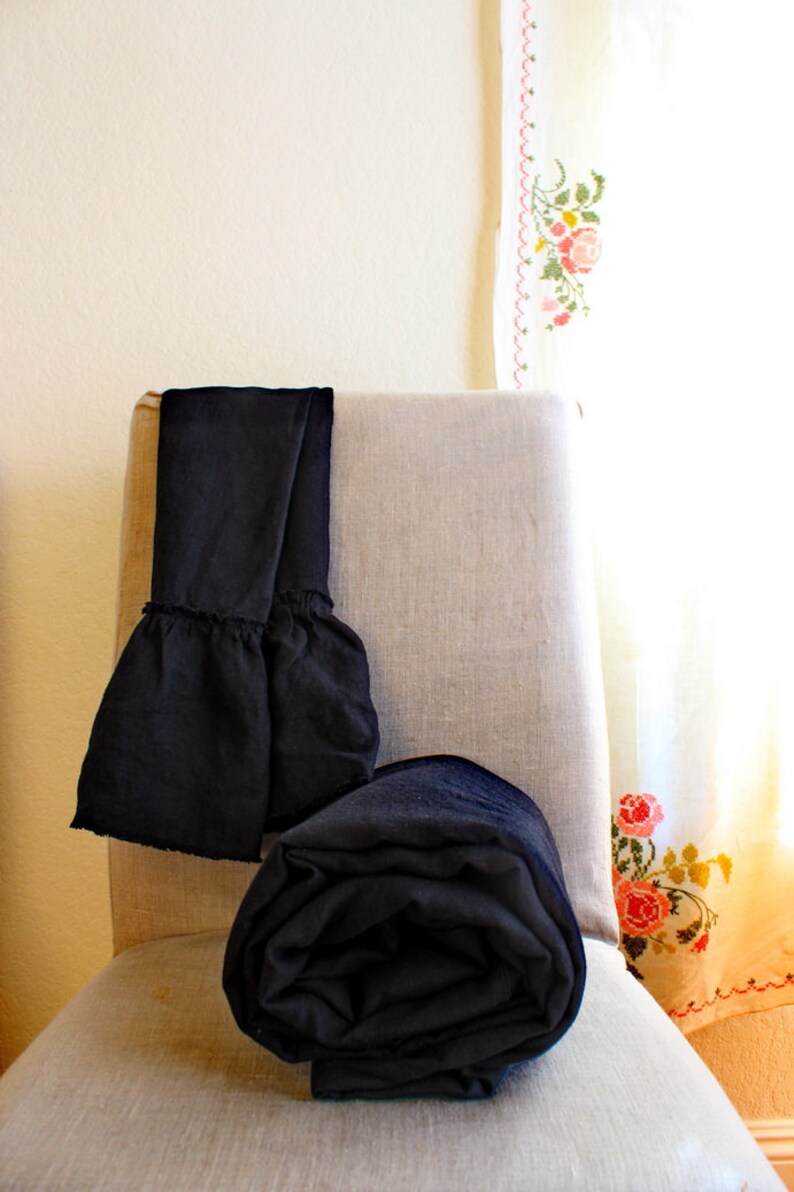 LILY...PILLOW COVER....tube style with frayed large ruffle Etsy