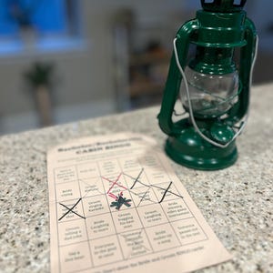 Cartão de Bingo de Solteiro/Solteira | Download Digital Personalizável | Jogo de Festa Divertido | Noivos Não Podem Ver!