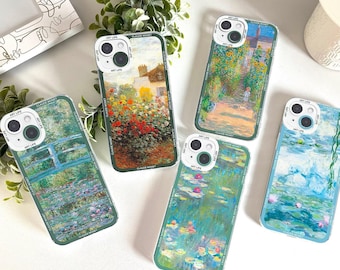 Claude Monet Art Phone Case: Vintage Oil Painting Design