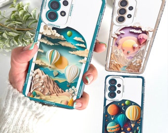 Telefoonhoesje berglandschap herfstlandschap: boho-boskunst