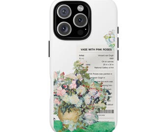 Van Gogh iPhone Case: Vintage Floral Art, Boho Oil Painting