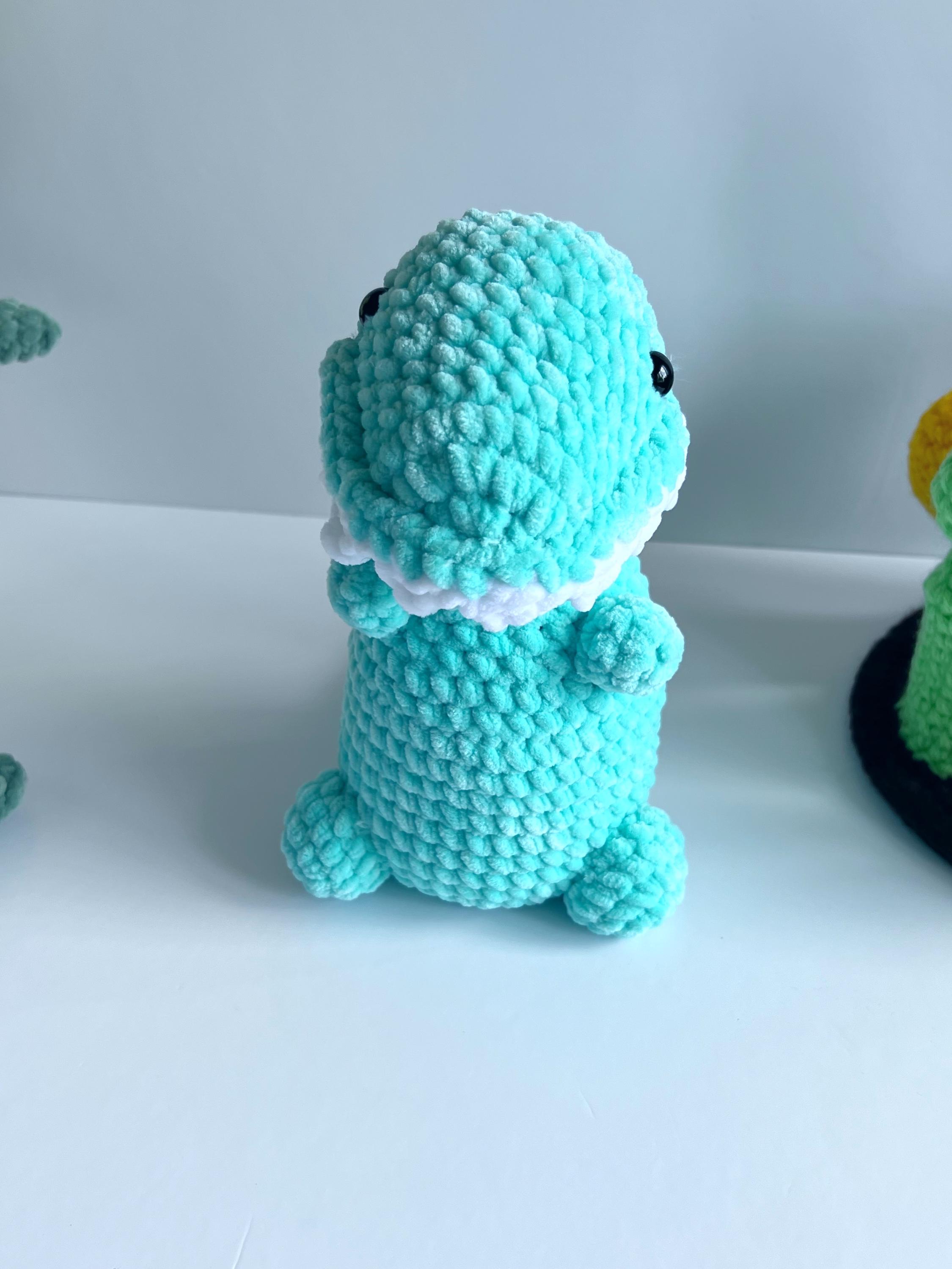 Allosaurus Low Sew Amigurumi Crochet Patterns Dinosaur No Sew Crochet ...